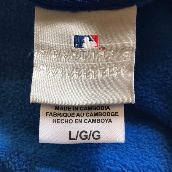 MLB Toronto Blue Jays Baseball Men’s Fleece Onesie PJ Lounge Size L - Picture 9 of 10